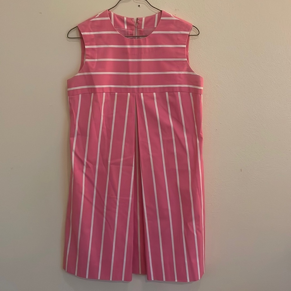 Vintage pink and white dress